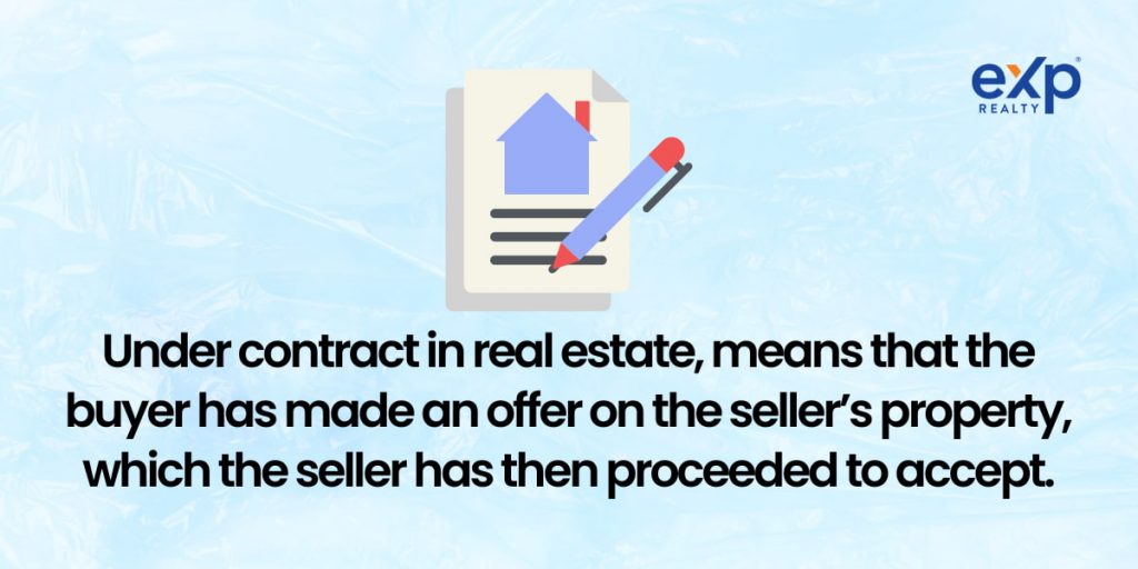 What Does Under Contract Mean?